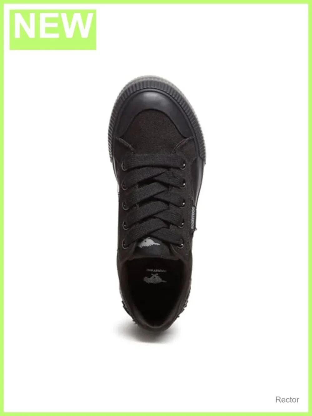 Girls Canvas Comfort Sneaker with Plush Foam Insole and Round Toe